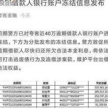邮你贷逾期会冻结银行卡吗怎么解冻，邮你贷逾期会导致银行卡冻结吗？如何解冻？